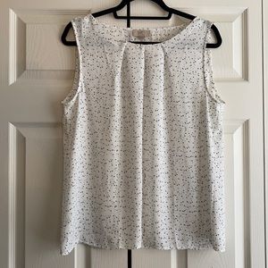 NWT Loft Outlet sleeveless blouse